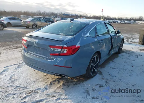 2022 Honda Accord Sport из США, поврежденный, VIN 1HGCV1F34NA035875